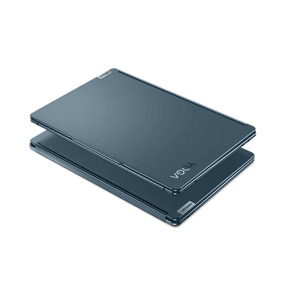 Laptop Lenovo Yoga Book 9 13IMU9 cu procesor Intel® Core™ Ultra 7 155U pana la 4.8GHz, 2 x 13.3", 2.8K, OLED, Touch, 32GB DDR5, 1TB SSD, Intel® Graphics, Windows 11 PRO, Tidal Teal, 3y on-site, Premium Care