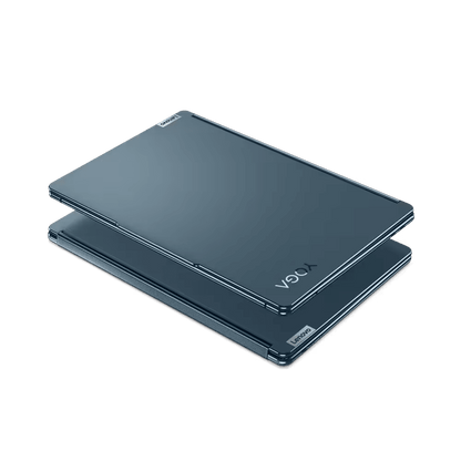 Laptop Lenovo Yoga Book 9 13IMU9 cu procesor Intel® Core™ Ultra 7 155U pana la 4.8GHz, 2 x 13.3", 2.8K, OLED, Touch, 32GB DDR5, 1TB SSD, Intel® Graphics, Windows 11 PRO, Tidal Teal, 3y on-site, Premium Care