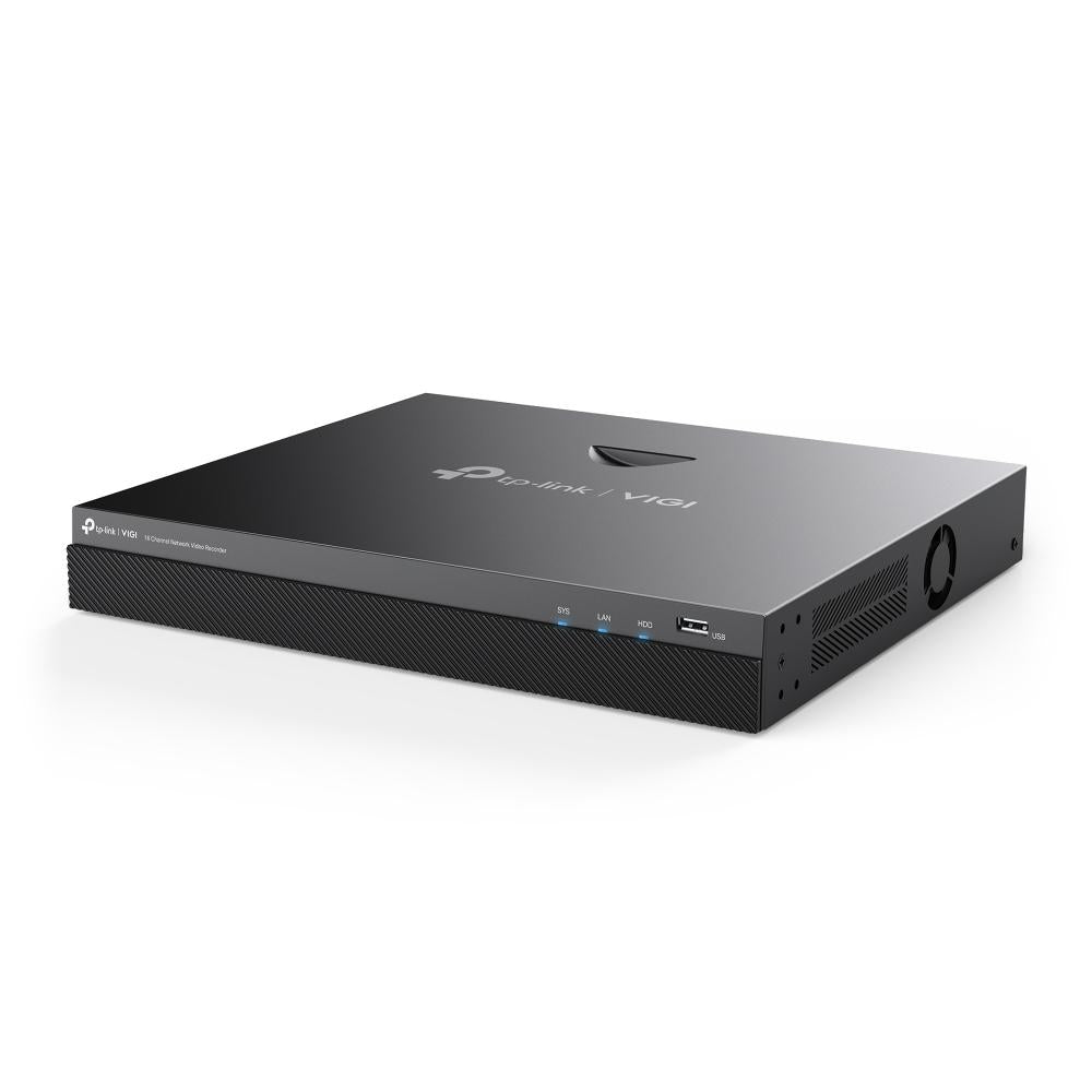 NVR TP-Link VIGI 16 canale 2016H ; 8 MP,2 SATA Interface, max 20TB, H.265+; ONVIF, etec?ie mi?care, linie, intruziune, persoane, vehicule etc.