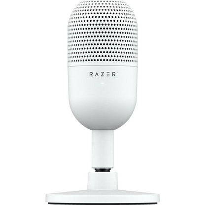 Microfon Razer Seiren V3 Mini White USB, frecventa raspuns 20 Hz - 20000 Hz, sensibilitate 110 dB (THD > 1% at 1 kHz), alb