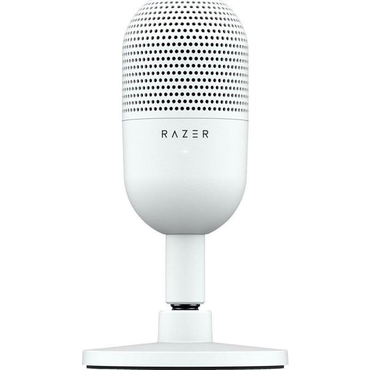 Microfon Razer Seiren V3 Mini White USB, frecventa raspuns 20 Hz - 20000 Hz, sensibilitate 110 dB (THD > 1% at 1 kHz), alb