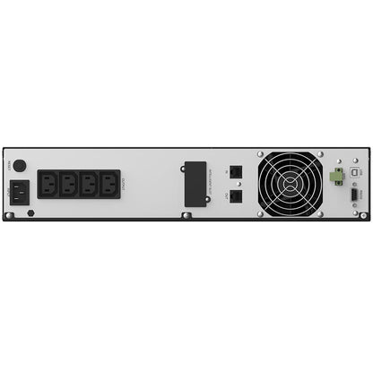 UPS nJoy Argus 2200, 2200VA/1320W, LCD Display, 4 IEC C13 cu Protectie, Management, Reglaj Automat al Tensiunii, iesire sinusoidala pura, rack 2U