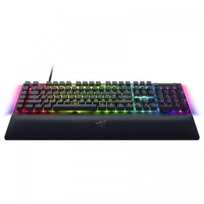 Tastatura mecanica gaming BlackWidow V4 X (Green Switch), layout US, taste ABS, layout US, cu 6 butoane customizabile, negru