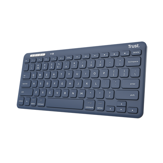 Tastatura Trust Lyra Wireless, albastru