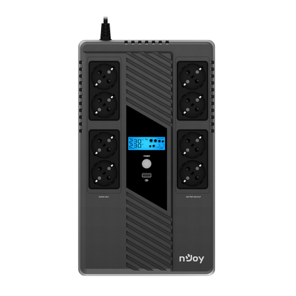 UPS nJoy Token 800 VA / 480 W  Capacity 800 VA / 480 W