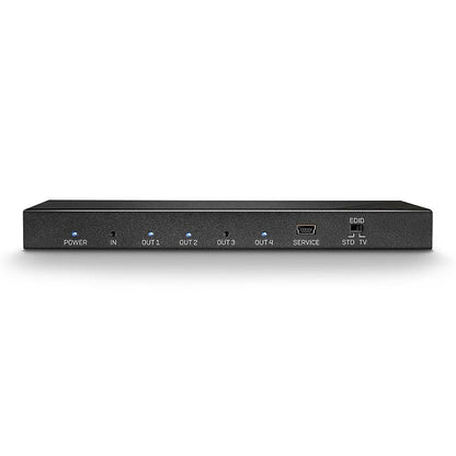 Splitter semnal video Lindy 4x HDMI 2.0 18G, latime de banda 18Gbps, rezolutie maxima 3840x2160, audio pass-through