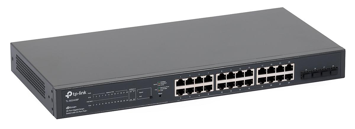 Switch TP-Link TL-SG2428P, 28 port, 10/100/1000 Mbps