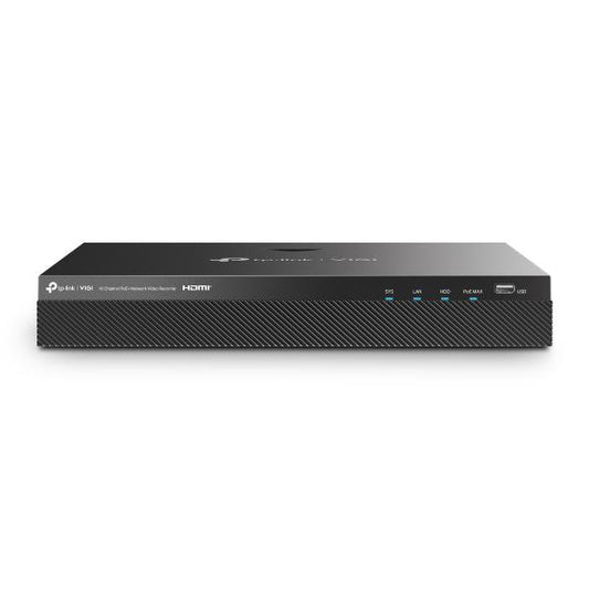 NVR PoE TP-Link VIGI 16 canale 2016H-16P; 90W, 8MP,2 SATA Interface, max 10TB, H.265+; ONVIF
