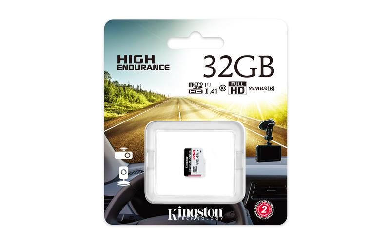 Card de Memorie Micro SDXC Kingston High Endurance, 32GB, Adaptor SD, Class 10