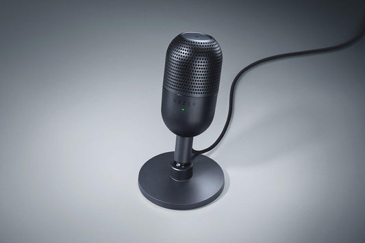 Microfon Razer Seiren V3 Chroma RGB USB, frecventa raspuns 20 Hz - 20000 Hz, sensibilitate -34 dB, negru