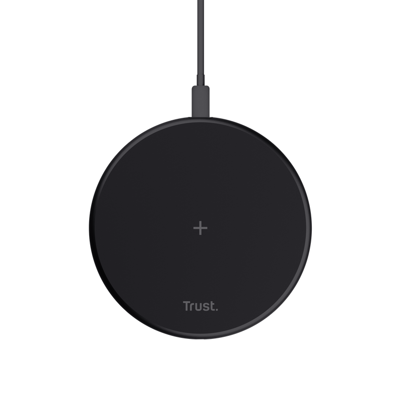 Incarcator Trust wireless Viro Fast, 20W, negru