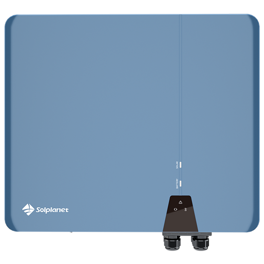 Solplanet hybrid inverter ASW010kH-T3 asymmetric, 10kW, 3P, 3 MPPT, Dongle WLAN, 16A MPPT input current, with EPS, DC SUNCLIX, AC Handa
