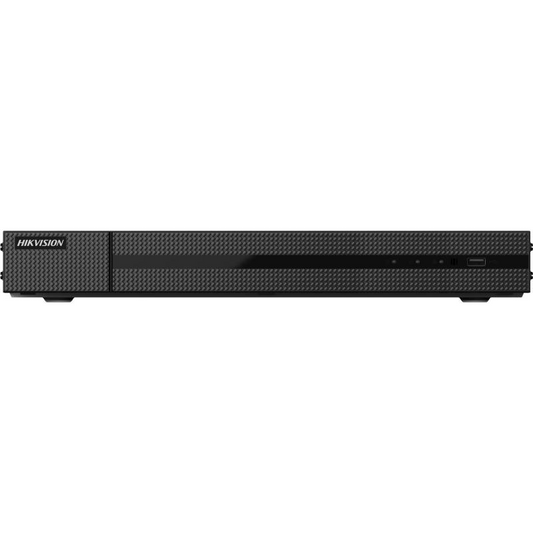 NVR HiWatch 16 canale HWN-5216MH(D), 2-ch@12 MP or 3-ch@8 MP or 6-ch@4 MP or 12-ch@1080p, iesiri: HDMI/VGA, 2x SATA max 10TB, alimentare: 100 to 240 VAC, 50 to 60 Hz, dimensiuni: 385 mm × 315 mm × 52 mm, greutate: 3kg.