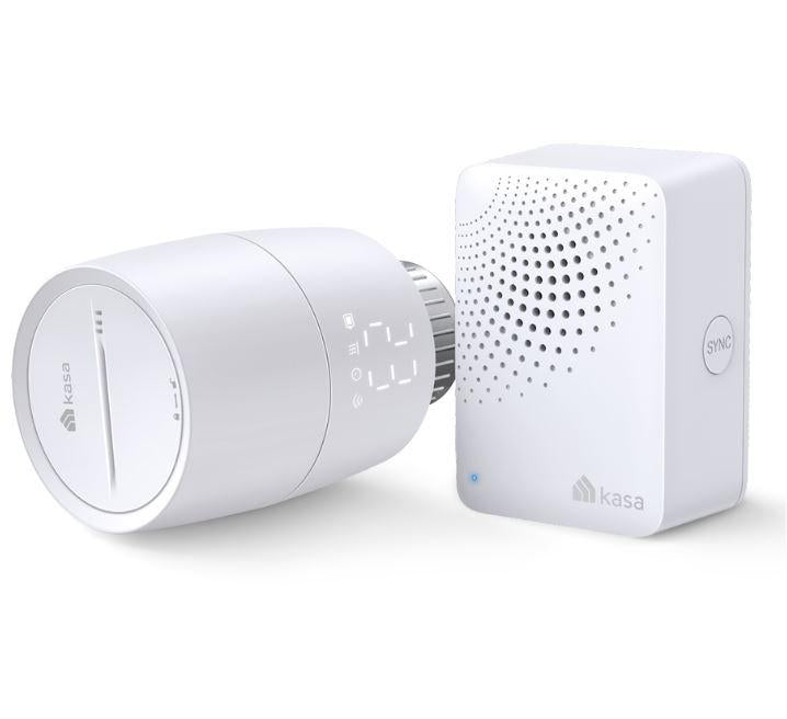 TP-LINK KE100 KIT, Termostat smart wireless pentru calorifer, 2.4 GHz Wi-Fi, 868 MHz, Android 5.0 sau mai recent?, iOS 10 sau mai recent?.