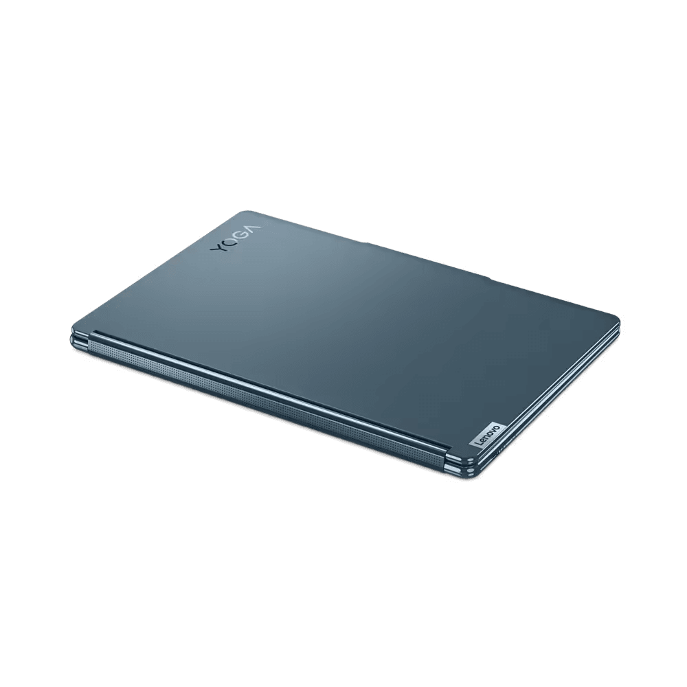 Laptop Lenovo Yoga Book 9 13IMU9 cu procesor Intel® Core™ Ultra 7 155U pana la 4.8GHz, 2 x 13.3", 2.8K, OLED, Touch, 32GB DDR5, 1TB SSD, Intel® Graphics, Windows 11 PRO, Tidal Teal, 3y on-site, Premium Care