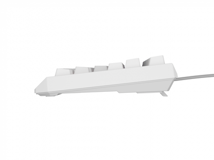 Tastatura gaming mecanica wireless Genesis Thor 230 TKL, iluminare RGB, 87 taste, 11 butoane multimedia, alb