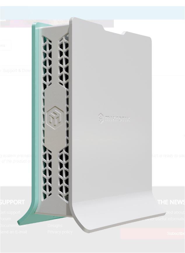 Mikrotik L41G-2AXD HAP AX LITE Gigabit wireless router, Procesor: IPQ-5010, 800 MHz Dual core, Router OS 4, 256MB RAM, storage: 128MB, viteza wireless: 2.4Ghz 574 Mbit/s, AX600, Interfata: 4 x 10/100/1000 .