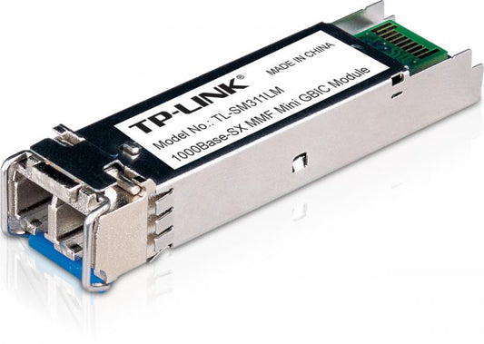 "Gigabit Multi-Mode SFP Module SPEC: Multi-mode, MiniGBIC, LC Interface, Up to 550m/275m Distance"