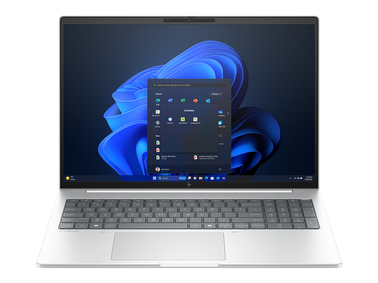 Laptop HP EliteBook 8 G1i cu procesor Intel Core Ultra7-255U 12-Core (2GHz, up to 5.2GHz, 12MB) 12 TOPS, 16.0 inch WUXGA, 32GB DDR5, SSD 1TB PCIe NVMe, Intel Graphics, Windows 11 Pro 64bit, Silver, 3yw Offsite