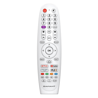 LED TV DIAMANT SMART 32HL4331H/C, 80 cm, HD, Alb, VIDAA