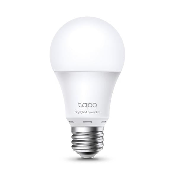 TP-Link Tapo L520E Smart bulb natural light, Wi-Fi, Dimmable, E27, Wi-Fi Protocol IEEE 802.11b/g/n, Wi-Fi Frequency 2.4 GHz Wi-Fi, 220–240 V, 50/60 Hz, 73 Ma, 806 lumens, 4000 K, 8 W.