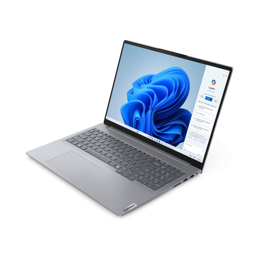 Laptop Lenovo ThinkBook 16 G7 ARP; 16" WUXGA; AMD Ryzen 7 7735HS; Integrated AMD Radeon 680M Graphics; RAM 32GB, SSD 1TB, 3YD DOS