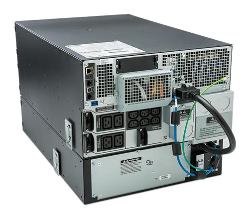 UPS APC Smart-UPS SRT online dubla-conversie 10kVA / 10kW 6 conectori C13 4 conectori C19 extended runtime rackabil 6U,3 ani garantie echipament si 2 ani garantie baterie