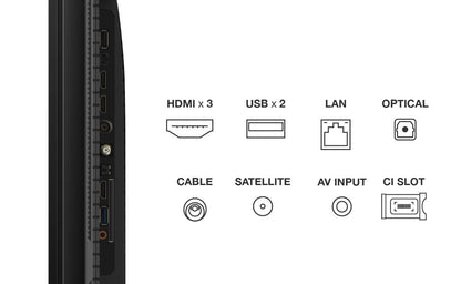 Qled TV 4K 43''(109cm) TCL 43T7B (Model 2024)