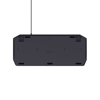 Tastatura Trust cu fir GXT836 Evocs, numar butoane 114, interfata USB 2.0, conector USB-A, iluminare RGB rainbow, negru