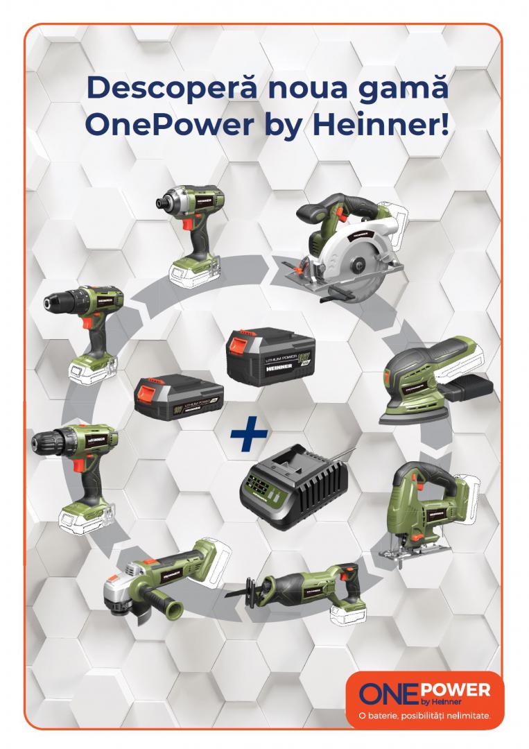 ONE POWER by  HEINNER ACUMULATOR 18V 4.0Ah LI-ION