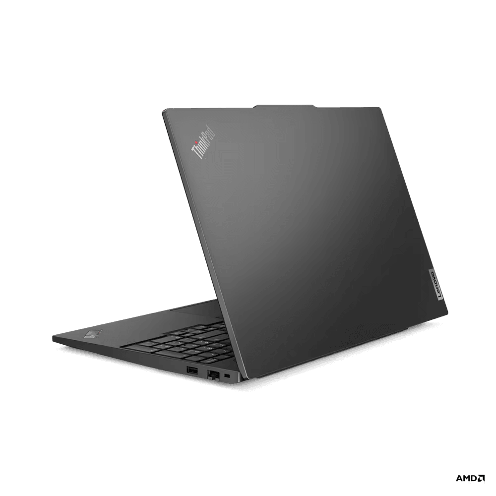 "Laptop Lenovo ThinkPad E16 Gen 2 (AMD); 16" WUXGA; AMD Ryzen 5 7535HS; Integrated AMD Radeon 660M Graphics; RAM 16GB, SSD 512GB, 3YO DOS