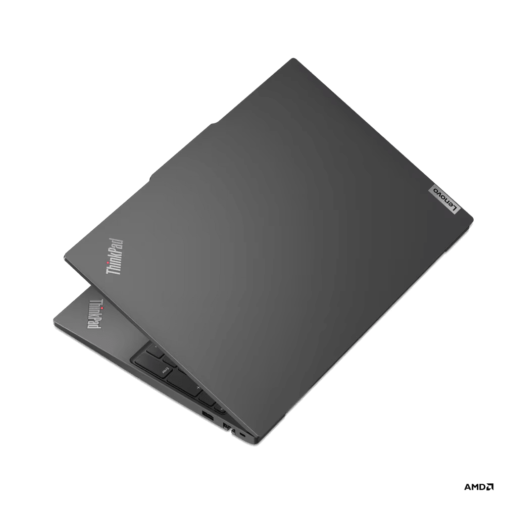 "Laptop Lenovo ThinkPad E16 Gen 2 (AMD); 16" WUXGA; AMD Ryzen 5 7535HS; Integrated AMD Radeon 660M Graphics; RAM 16GB, SSD 512GB, 3YO DOS