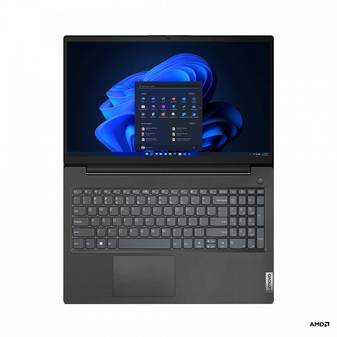Laptop Lenovo V15 G4 AMN, 15.6" FHD, AMD Ryzen™ 3 7320U, Integrated AMD Radeon™ 610M Graphics, RAM 8GB, SSD 512GB; 3YD DOS