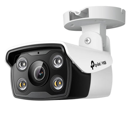 "TP-LINK VIGI 4MP Outdoor Bullet Network Camera,VIGI C340(4mm), 1/3""Progressive Scan CMOS, obiectiv: 4mm, F1.6,  unghi vizualizarehorizontal FOV: 79°, vertical FOV: 43°, diagonal FOV: 93°,distanta IR: 30mm, interfata : 1 x RJ45 10/100M, ip66"