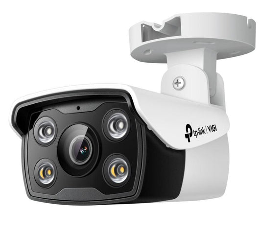 "TP-LINK VIGI 4MP Outdoor Bullet Network Camera,VIGI C340(4mm), 1/3""Progressive Scan CMOS, obiectiv: 4mm, F1.6,  unghi vizualizarehorizontal FOV: 79°, vertical FOV: 43°, diagonal FOV: 93°,distanta IR: 30mm, interfata : 1 x RJ45 10/100M, ip66"