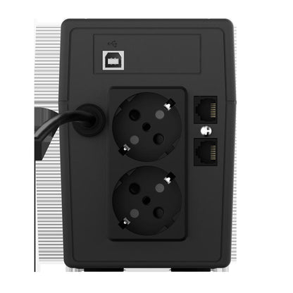 UPS nJoy Cadu 850, 850VA/480W, Afisaj LCD cu ecran tactil, 2 x prize Schuko