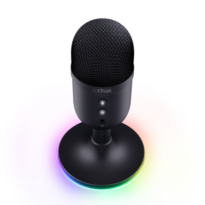 Microfon Trust cu fir GXT 234 Yunix, frecventa raspuns 100 Hz - 16.000 Hz, cardioid, senzitivitae 32 dB, negru