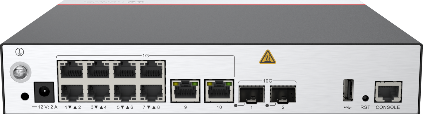 ACCESS CONTROLLER AC6508 MAINFRAME 10P GB, 2P 10GB SFP+, ADAPTOR AC/DC