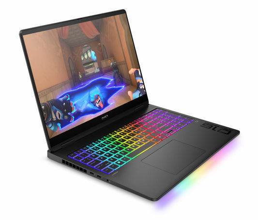 Laptop HP OMEN 16-ah0003nn cu procesor Intel Core U9-275HX 24-Core (2.7GHz, up to 5.4GHz, 36MB), 16.0 inch WQXGA, NVIDIA GeForce RTX 5090 24GB, 64GB DDR5, SSD, 2TB PCIe Gen4 NVMe, Free DOS, Shadow Black