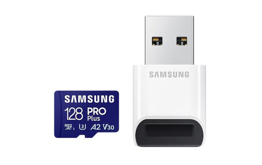 Card de Memorie MicroSDHC PRO PLUS 128GB, Class10/Grade 3 cu cititor de carduri