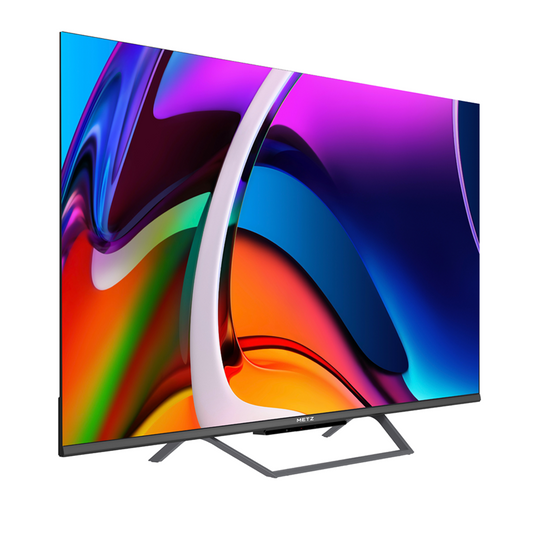 Televizor METZ QLED 75MQE7600Z, 189 cm, Smart Google TV, 4K Ultra HD, Clasa F (Brand German)