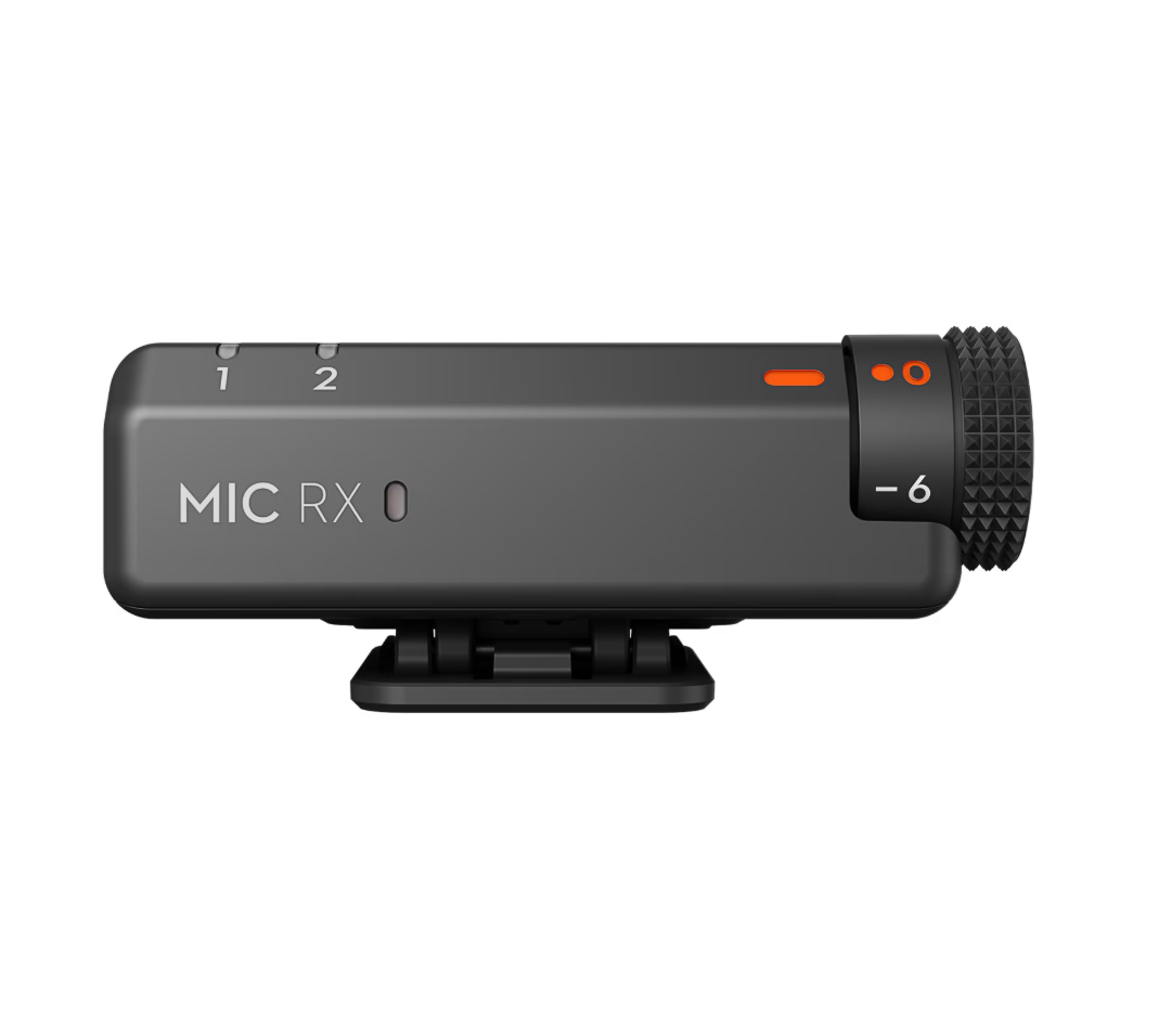 Kit DJI MIC Mini, 1x microfon, 1x receptor, 1x incarcator, Wireless, Omnidirectional,  Raza Actiune 400m, Noise Canceling