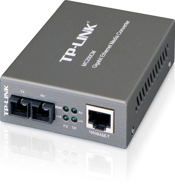 "Omada 10/100/1000 Mbps RJ45 to 1000 Mbps Multi-mode SC Fiber Converter PORT: 1× Gigabit SC Port, 1× Gigabit RJ45 Port (Auto MDI/MDIX) SPEC: Full-duplex, Up to 550 m, Chassis TL-MC1400 Rack-mountable"