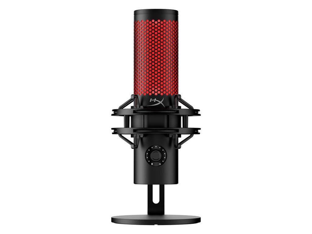 Microfon HyperX QuadCast 2, USB-C, pentru gaming, streaming si podcasting, control on-board, iluminare LED, stand anti?oc demontabil, PC/Mac/PS5/PS4, negru