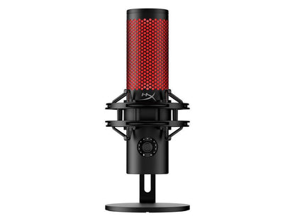 Microfon HyperX QuadCast 2, USB-C, pentru gaming, streaming si podcasting, control on-board, iluminare LED, stand anti?oc demontabil, PC/Mac/PS5/PS4, negru