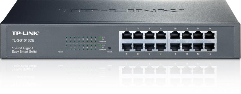 Switch TP-Link TL-SG1016DE, 16 port, 10/100/1000 Mbps