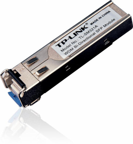 "Gigabit Single-Mode WDM Bi-Directional SFP Module SPEC: LC Connector, TX:1550nm/RX:1310nm, Single-mode, 10 km "