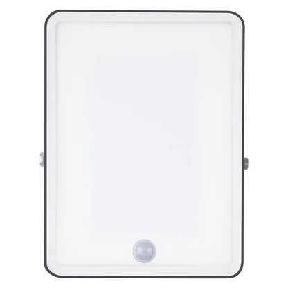 Proiector LED cu senzor de miscare si lumina Ledvance FLOODLIGHT ESSENTIAL, 20W, 220-240V, 1800 lm, lumina neutra (4000K), IP65, 17.3x2.8x11.1cm, aluminiu, Negru