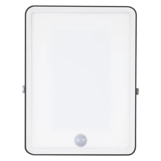 Proiector LED cu senzor de miscare si lumina Ledvance FLOODLIGHT ESSENTIAL, 20W, 220-240V, 1800 lm, lumina neutra (4000K), IP65, 17.3x2.8x11.1cm, aluminiu, Negru