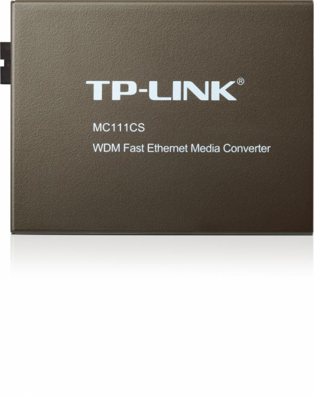 "Omada 10/100 Mbps RJ45 to 100 Mbps Single-mode SC WDM Bi-Directional Fiber Converter PORT: 1× 100Mbps SC Port, 1× 10/100M RJ45 Port (Auto MDI/MDIX) SPEC: Full-duplex, Tx:1550 nm, Rx:1310 nm, Up to 20 km, Chassis TL-MC1400 Rack-mountable"